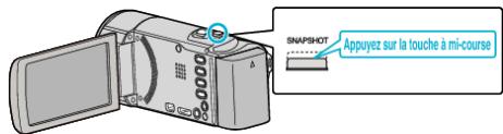 JVC GZ-E300 - Utilisation du retardateur à 2/10 secondes - 7