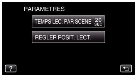 JVC GZ-E300 - Ajuster la position de lecture sélectionnée - 5