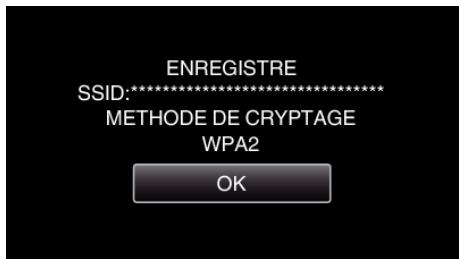 JVC GZ-E300 - Lorsque la méthode d'authentification n'est pas établie à "AUCUN", entrez le mot de passe et tapez "regler". (opération sur cette caméra) - 2