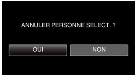 JVC GZ-E300 - Annuler (supprimer) l'information du visage enregistrée - 7