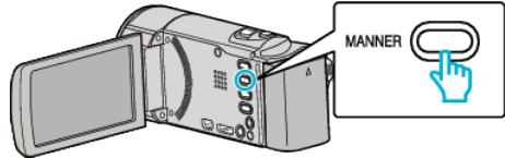 JVC GZ-E300 - Utiliser le mode silencieux - 1