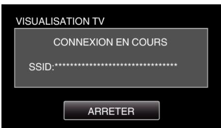 JVC GZ-E300 - Connexion de cette caméra au téléviseur - 5
