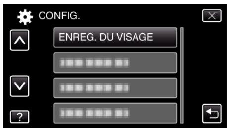 JVC GZ-E300 - Inscrivez l'information relative à l'authentification personnelle du visage humain - 4