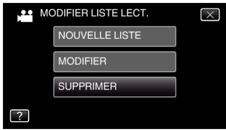JVC GZ-E300 - Supprimer des listes de lecture - 6