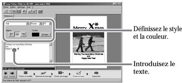 SONY DPP-MS300/MS300E - Utilisation de l'utilitaire d'imprimante (suite) - 2