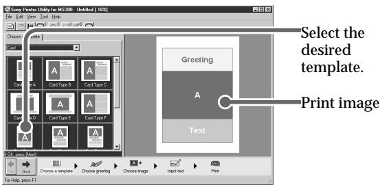 SONY DPP-MS300/MS300E - Making a greeting card - 2