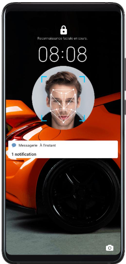 HUAWEI P40 - Reconnaissance faciale - 1