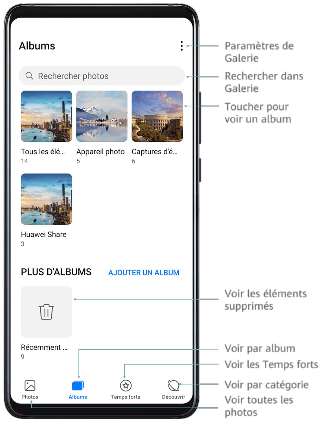 HUAWEI P40 - Voir les photos et les vidéos - 1