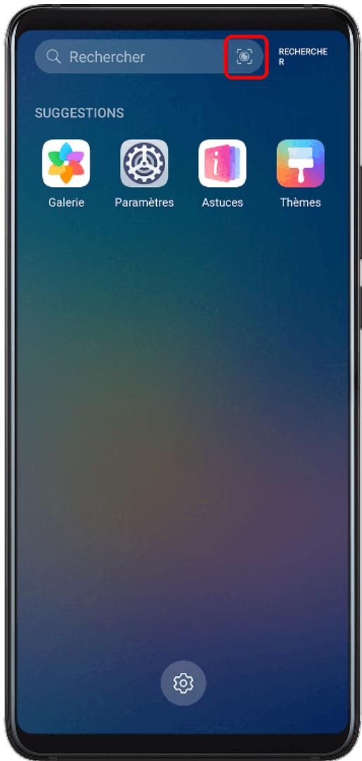 HUAWEI P40 - Depuis la barre de recherche - 1