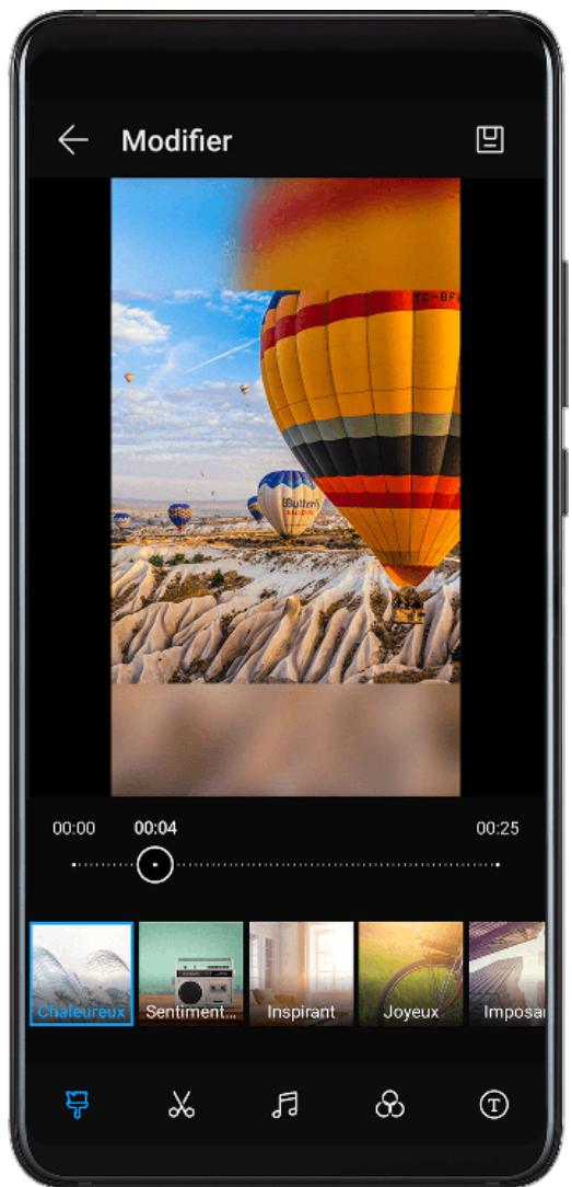 HUAWEI P40 - Retoucher des vidéos - 1