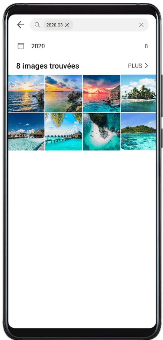 HUAWEI P40 - Consulter les détails concernant les photos et les vidéos - 1