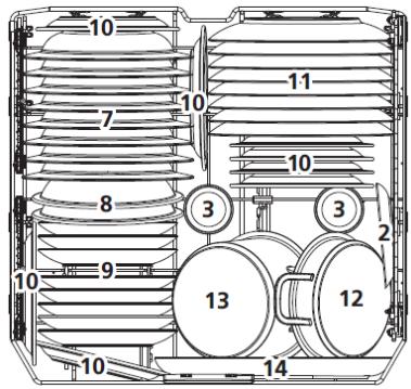 PROLINE TDW4316SL - Lower basket - 1
