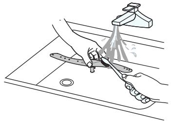 PROLINE TDW4316SL - Nettoyage des bras d'aspersion - 3