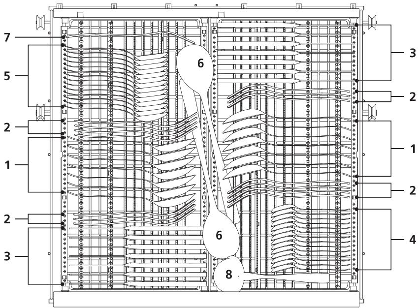 PROLINE TDW4316SL - Het bestekrek vullen - 1