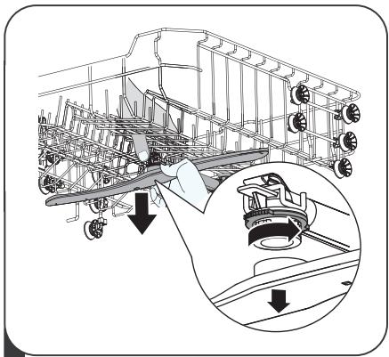 PROLINE TDW4316SL - De sproeiarmen reinigen - 1