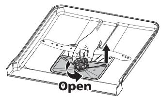 PROLINE TDW4316SL - Cleaning the filtering system - 1
