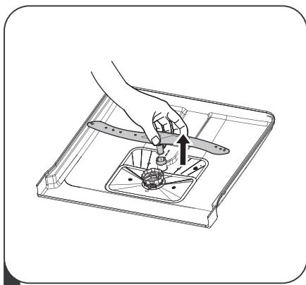 PROLINE TDW4316SL - Cleaning the spray arms - 2