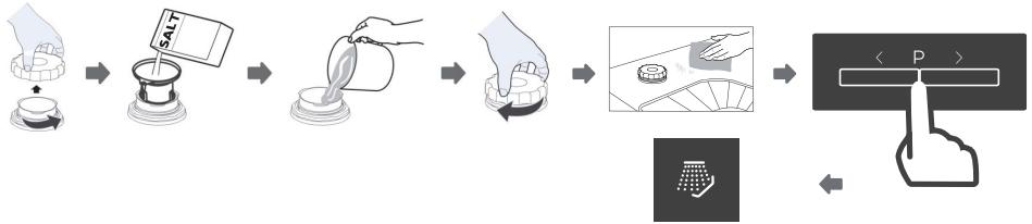 PROLINE TDW4316SL - Het zoutreservoir vullen - 1