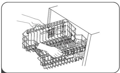 PROLINE TDW4316SL - DE BOVENSTE KORF AANPASSEN - 1