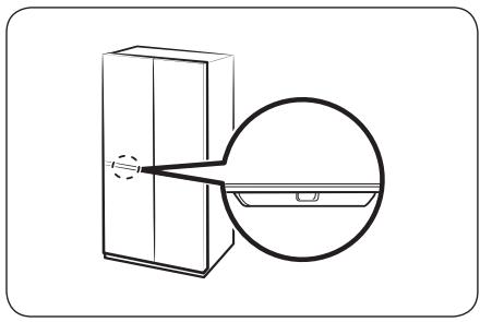SAMSUNG RF65DG9HOESR - Fonction éclairage de bienvenue (modèles applicables uniquement) - 1