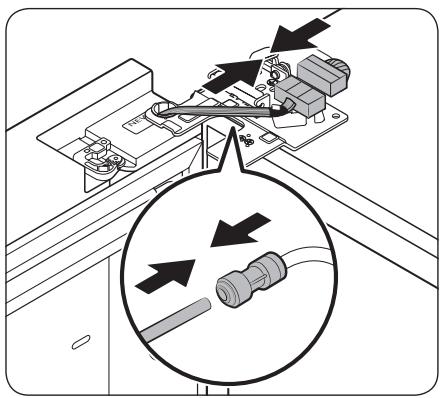 SAMSUNG RF65DG9HOESR - Remettre en place les portes du réfrigerateur - 5
