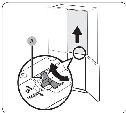 SAMSUNG RF65DG9HOESR - Étape 5 réglage de la hauteur des portes - 2