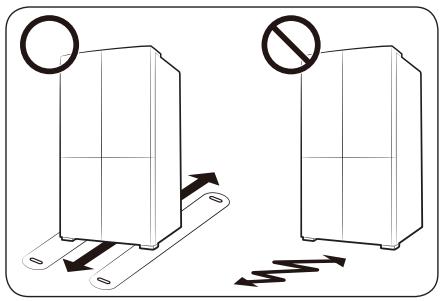 SAMSUNG RF65DG9HOESR - Étape 2 sol - 1