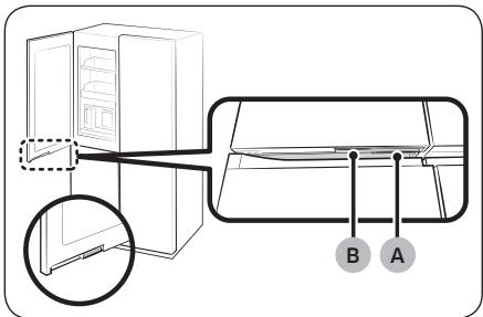 SAMSUNG RF65DG9HOESR - Centre de boissons (modèles applicables uniquement) - 1