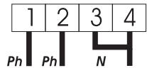 ROSIERES RVE 641 NOIR - Triphase 380-415 V2N~ - 2