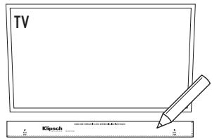 KLIPSCH BAR 40 - DIRECT WALL MOUNTING - 1