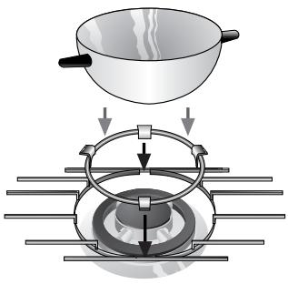 BOSCH 3422100762 - Additional pan support: - 1