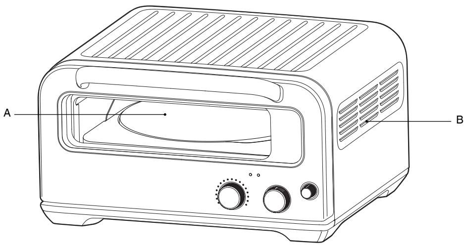 SAGE Mini_Four_Pizzaiolo - Onderdelen - 1
