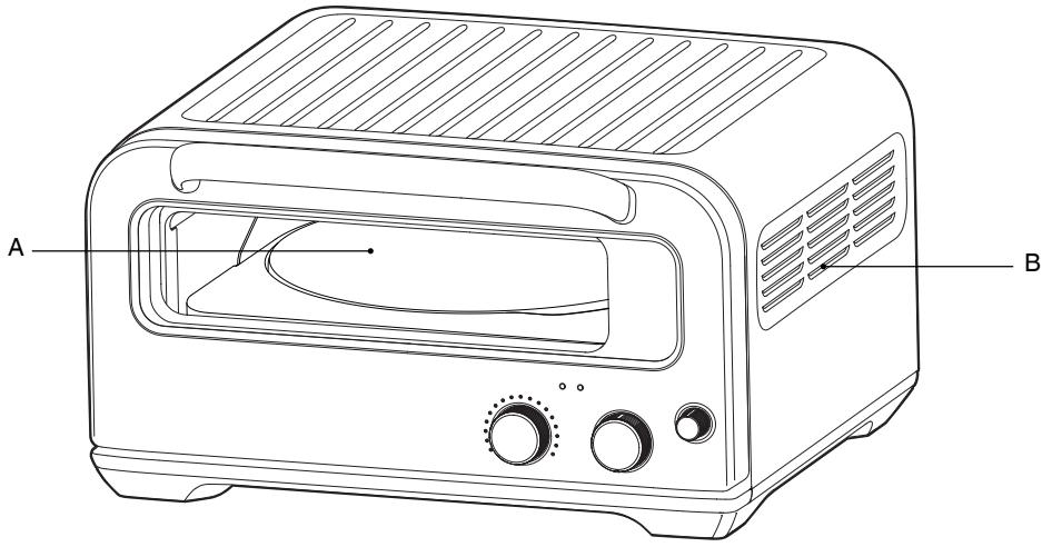 SAGE Mini_Four_Pizzaiolo - Composants - 1