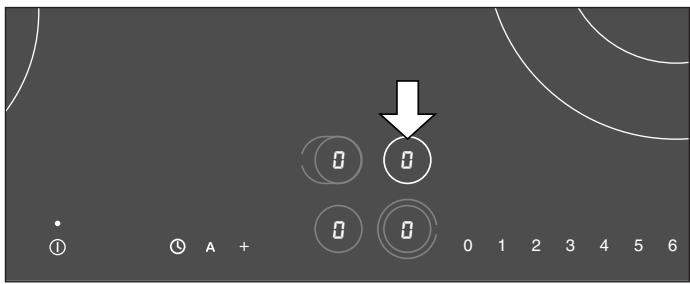 GAGGENAU CE 261-112 - Réglez le niveau de cuisson - 1