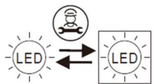 DARTY CAVE_A_VIN_INTEGRABLE_CBU40D1B - Vervanging van de verlichtingslamp - 1