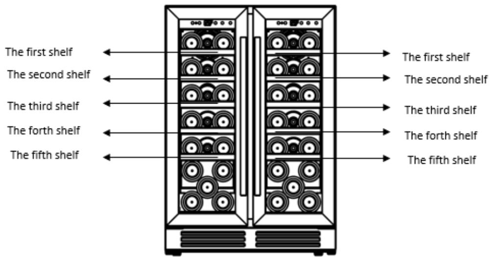 DARTY CAVE_A_VIN_INTEGRABLE_CBU40D1B - Power saving - 1