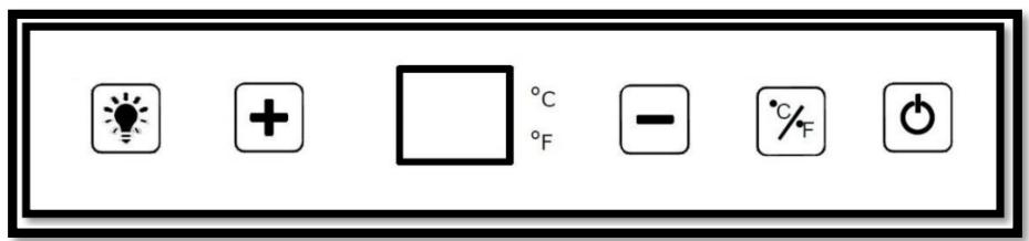 DARTY CAVE_A_VIN_INTEGRABLE_CBU40D1B - Panel de control para cada zona - 1