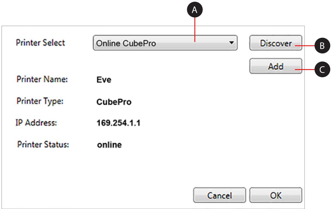 3D SYSTEM 3DS401734 - Connexion de l'imprimante - 1