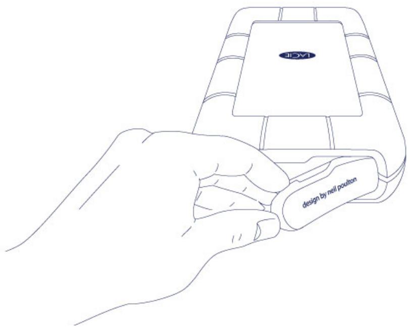 LACIE Rugged RAID STFA4000400 - Protection de PORT - 2