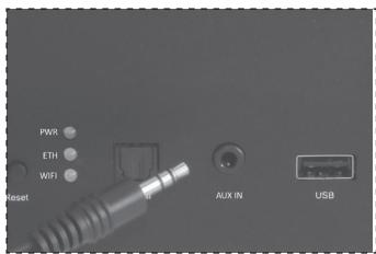 CABASSE STREAM BASE - ENTREE Analogique aux IN - 1