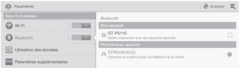 CABASSE STREAM BASE - Connexion bluetooth - 3