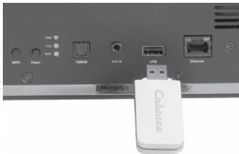 CABASSE STREAM BASE - ② ENTREE USB - 1