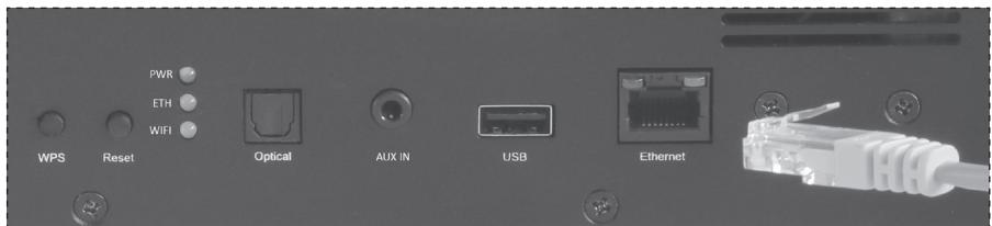 CABASSE STREAM BASE - ④ Connexion filaire (LAN) au RESEAU ethernet - 1
