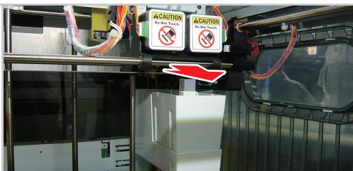 XYZ PRINTING da Vinci 2.0 - videz le bac d'égoutage - 2