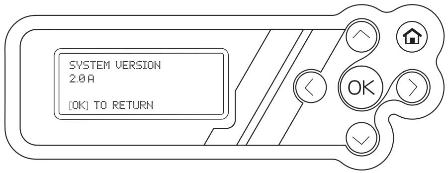 XYZ PRINTING da Vinci 2.0 - 5-3.2 SYSTEM Version (version système) - 1