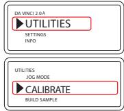 XYZ PRINTING da Vinci 2.0 - Étapes de réglage de la plaque d'impression - 4