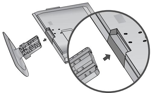 LG-GOLDSTAR 32L62000 - Installation du SOCLE - 3