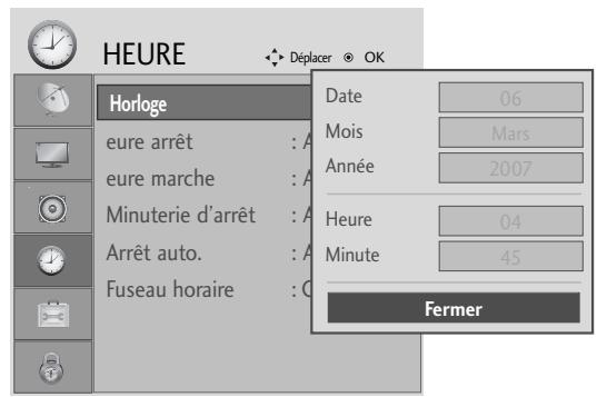 LG-GOLDSTAR 32L62000 - Horloge - 3