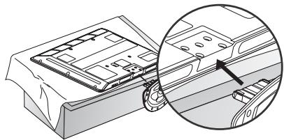 LG-GOLDSTAR 32L62000 - Installation du SOCLE - 9