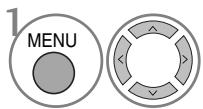 LG-GOLDSTAR 32L62000 - Réglage de la position, taille et phase de l'écran - 4